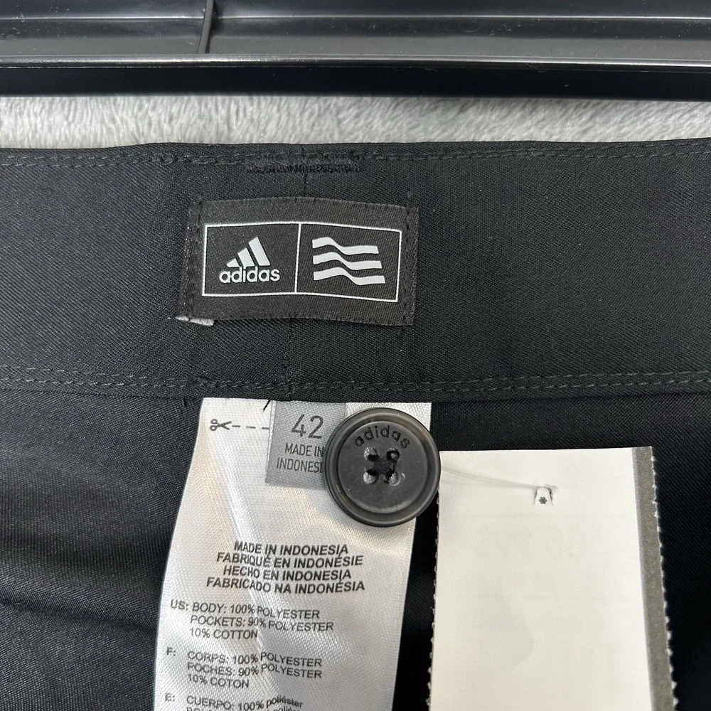 Adidas Golf Chino Shorts Color Black Stretch Shorts Men's Size 42 10